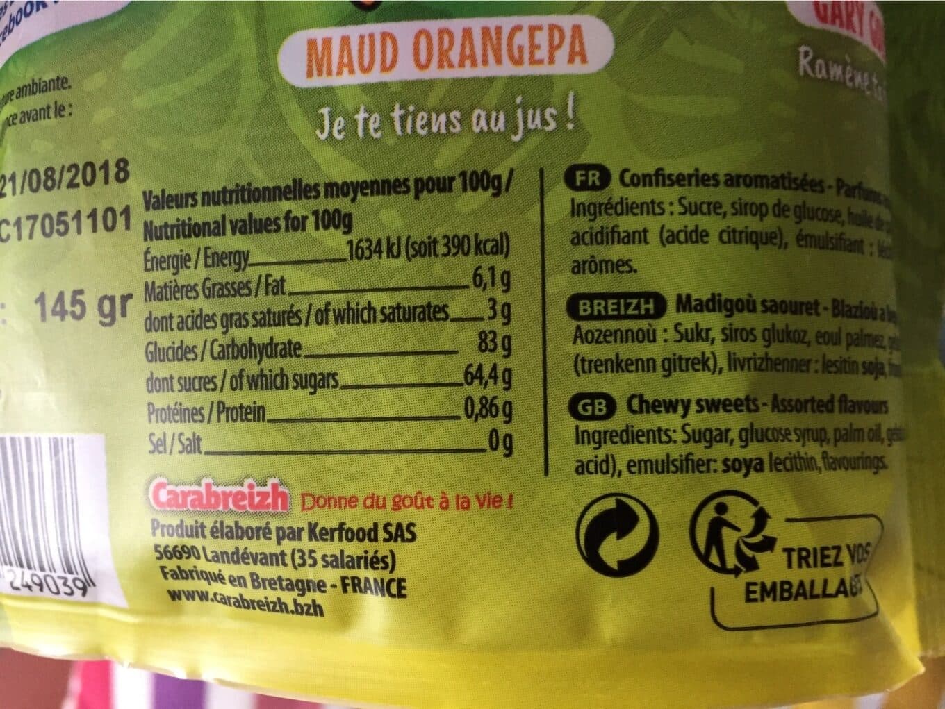 Carabreizh Carabreizh packshot