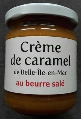 La Bien Nommée Crème de caramel de Belle-Île-en-Mer au beurre salé packshot