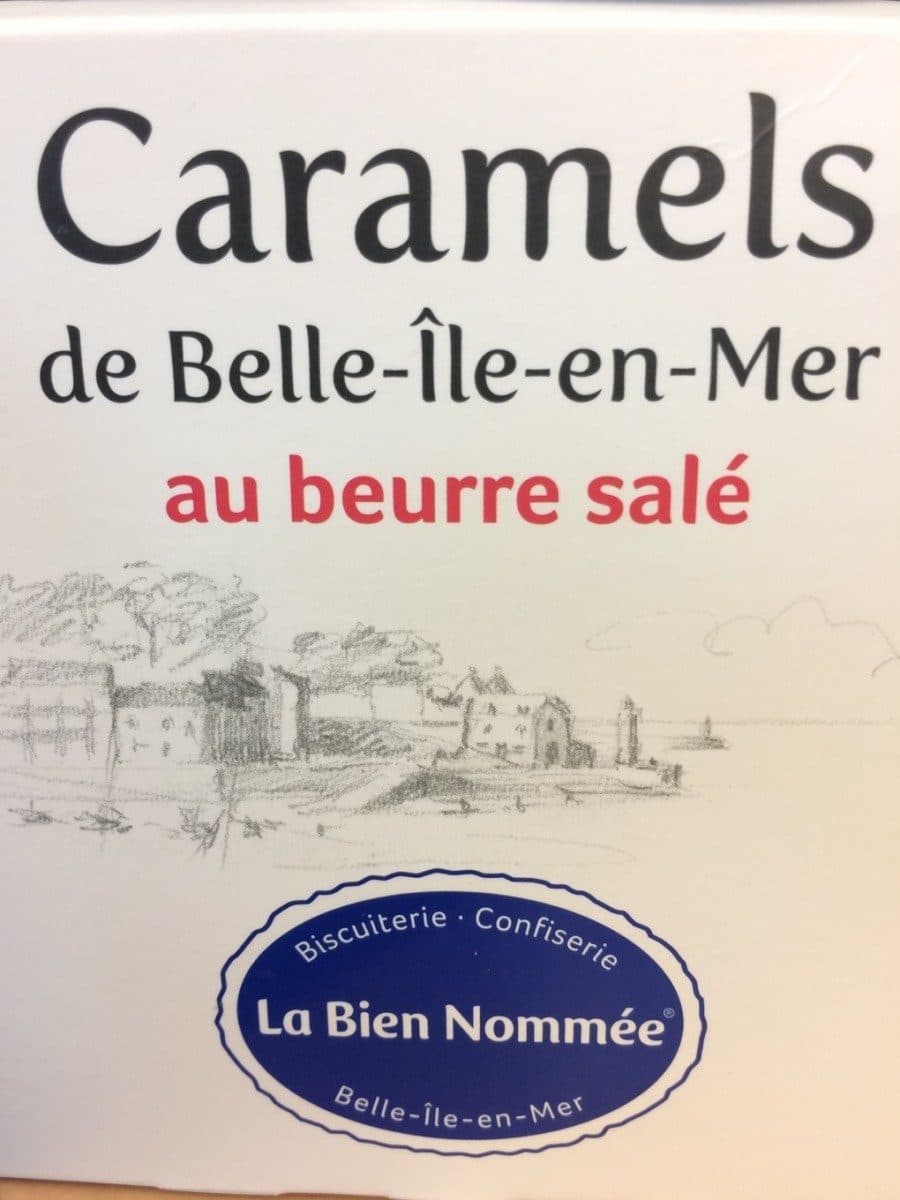La Bien Nommée Caramels de Belle-île-en-mer au beurre salé packshot
