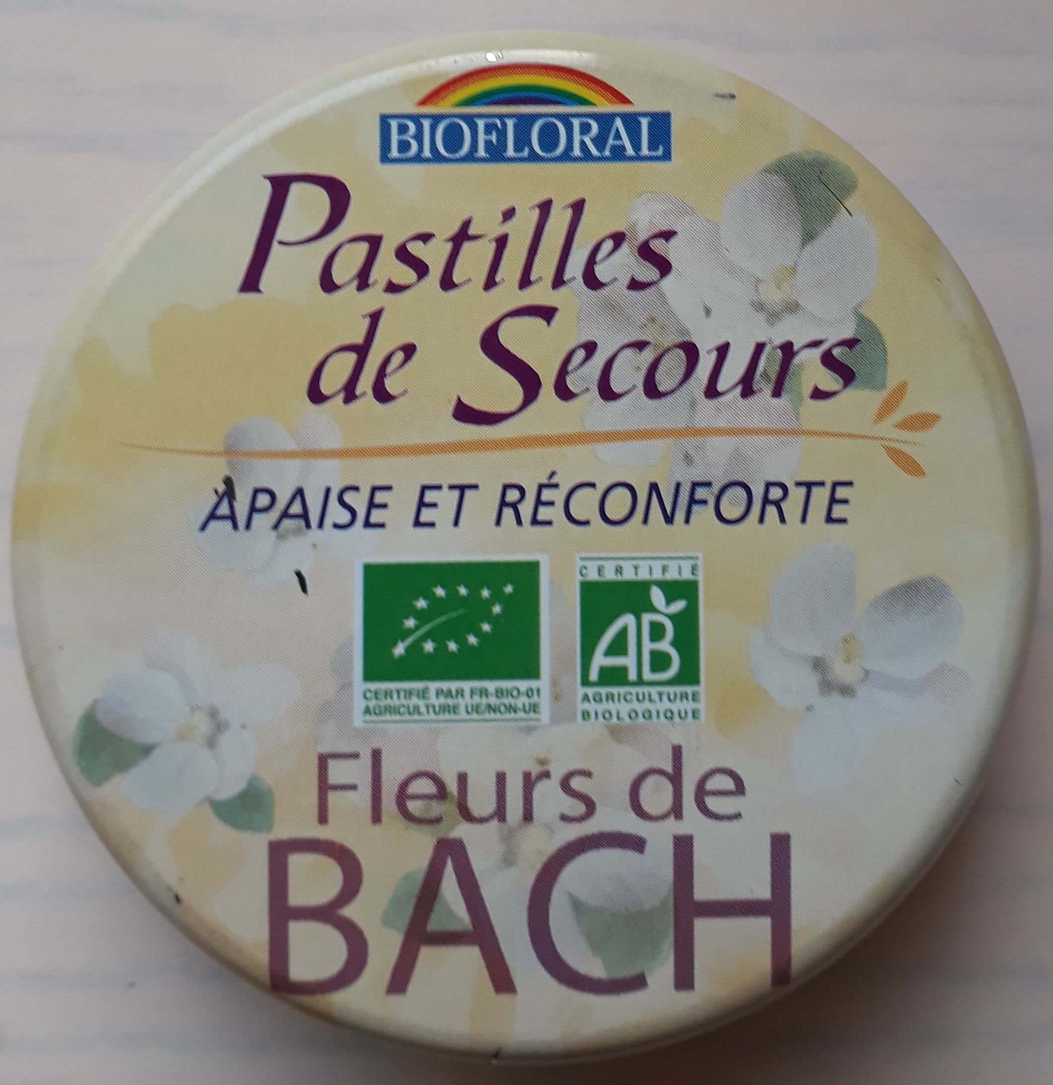 Biofloral Pastilles, Fleurs de Bach packshot