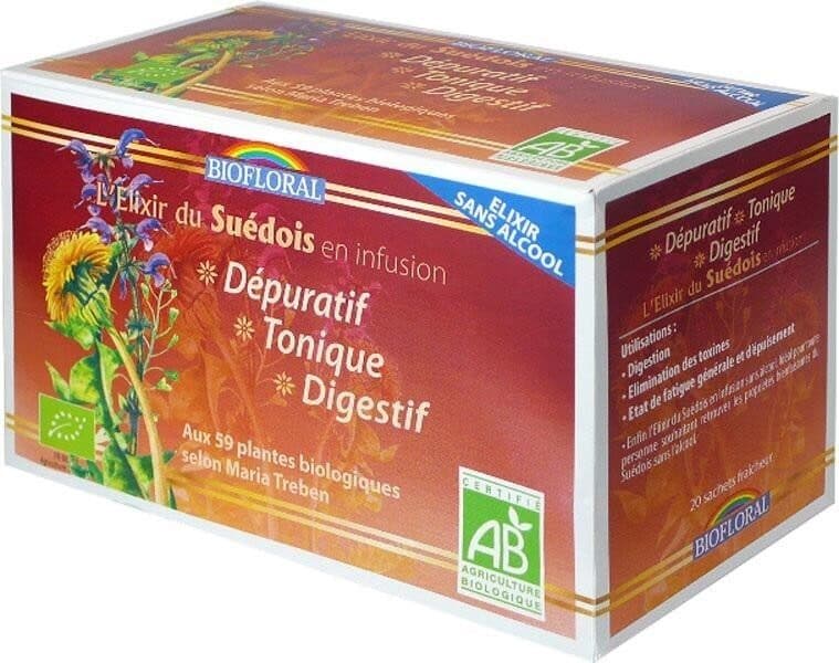 Biofloral Elixir Du Suédois Infusion Bio - 20 Sachets packshot