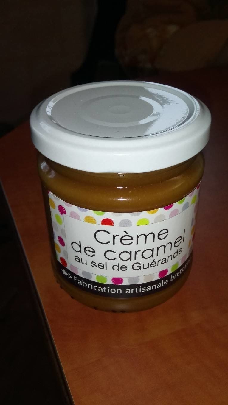Dame Cerise Crème de caramel au sel de Guérande packshot
