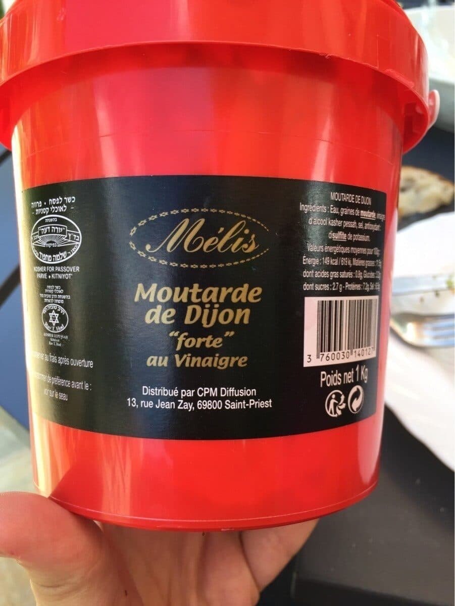 Melis Moutarde packshot
