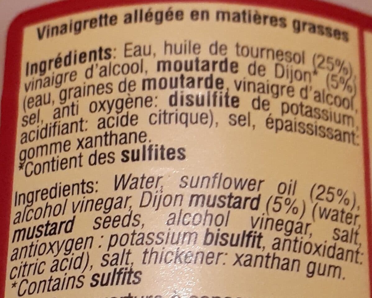Yarden Yarden Vinaigrette Moutarde 500Ml Yarden Vinaigrette Moutarde packshot