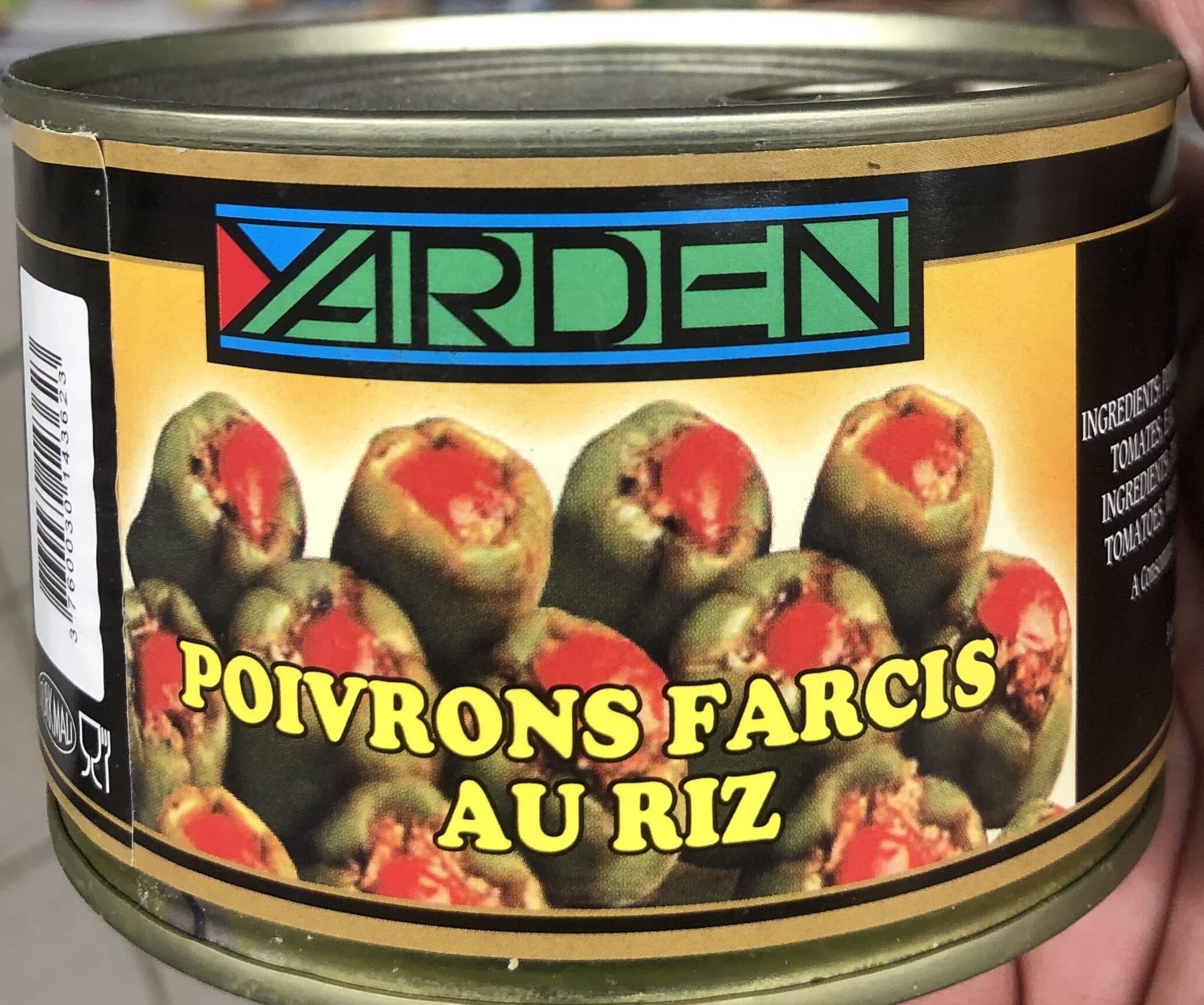 Yarden Poivrons farcis au riz packshot