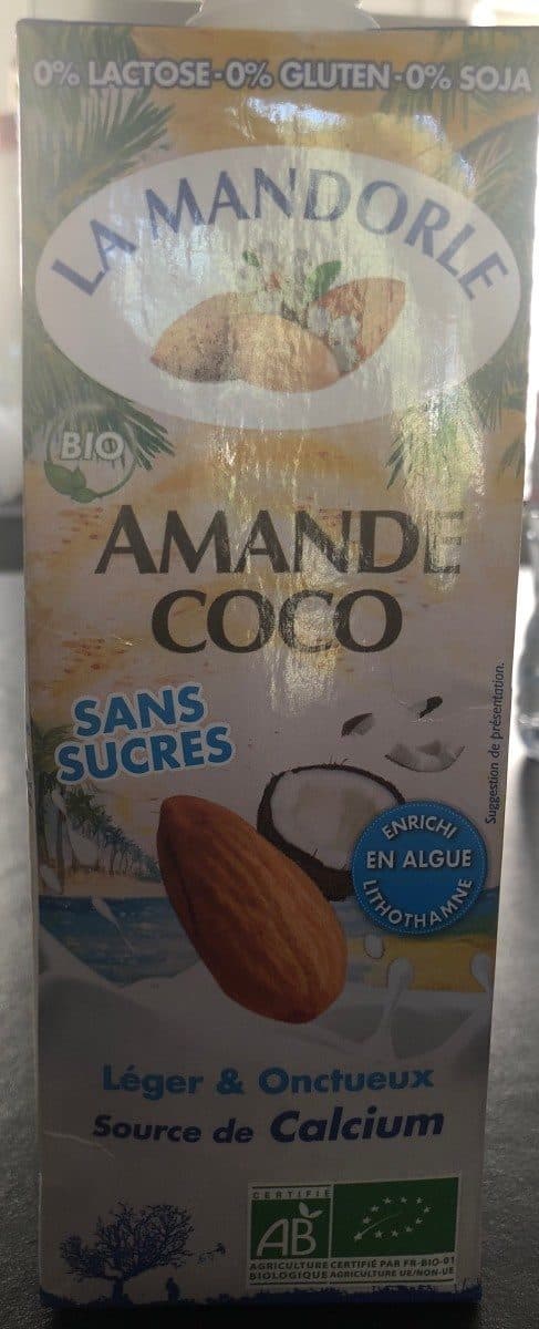 Open Food Facts AMANDE COCO packshot