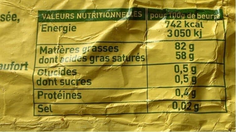 Notre Montagne Beurre de baratte packshot