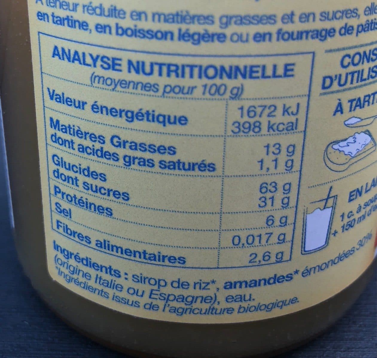 La Mandorle Delice d'amande packshot