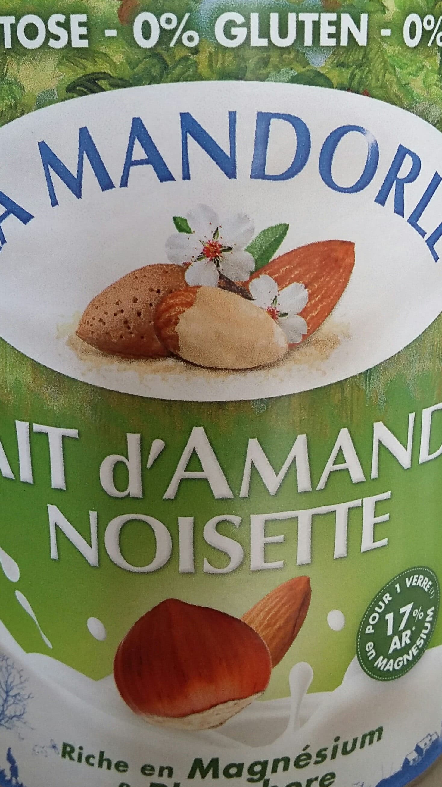 La Mandorle Lait d'amande noisette en poudre packshot