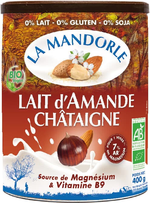 La mandorle Boisson amande châtaigne en poudre packshot