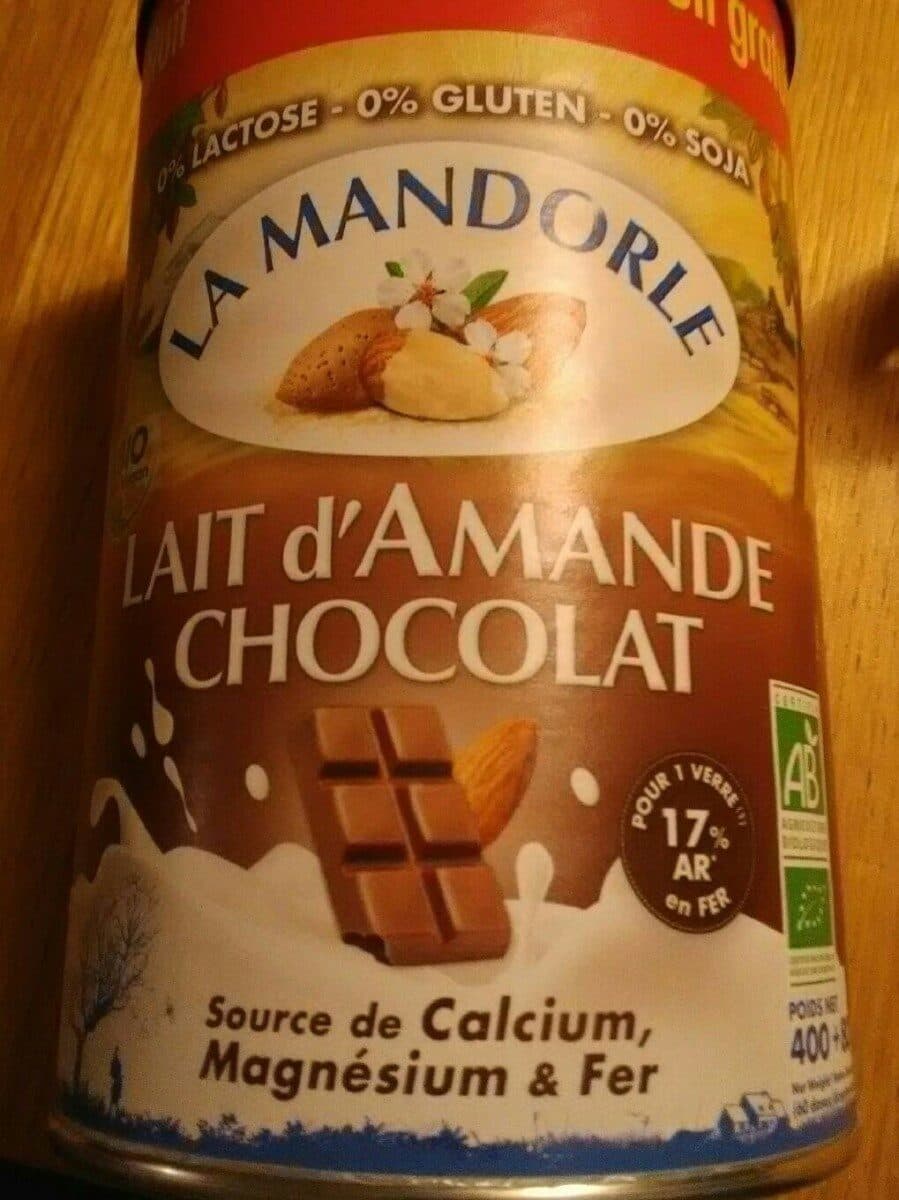 La Mandorle Lait d'amande chocolat packshot