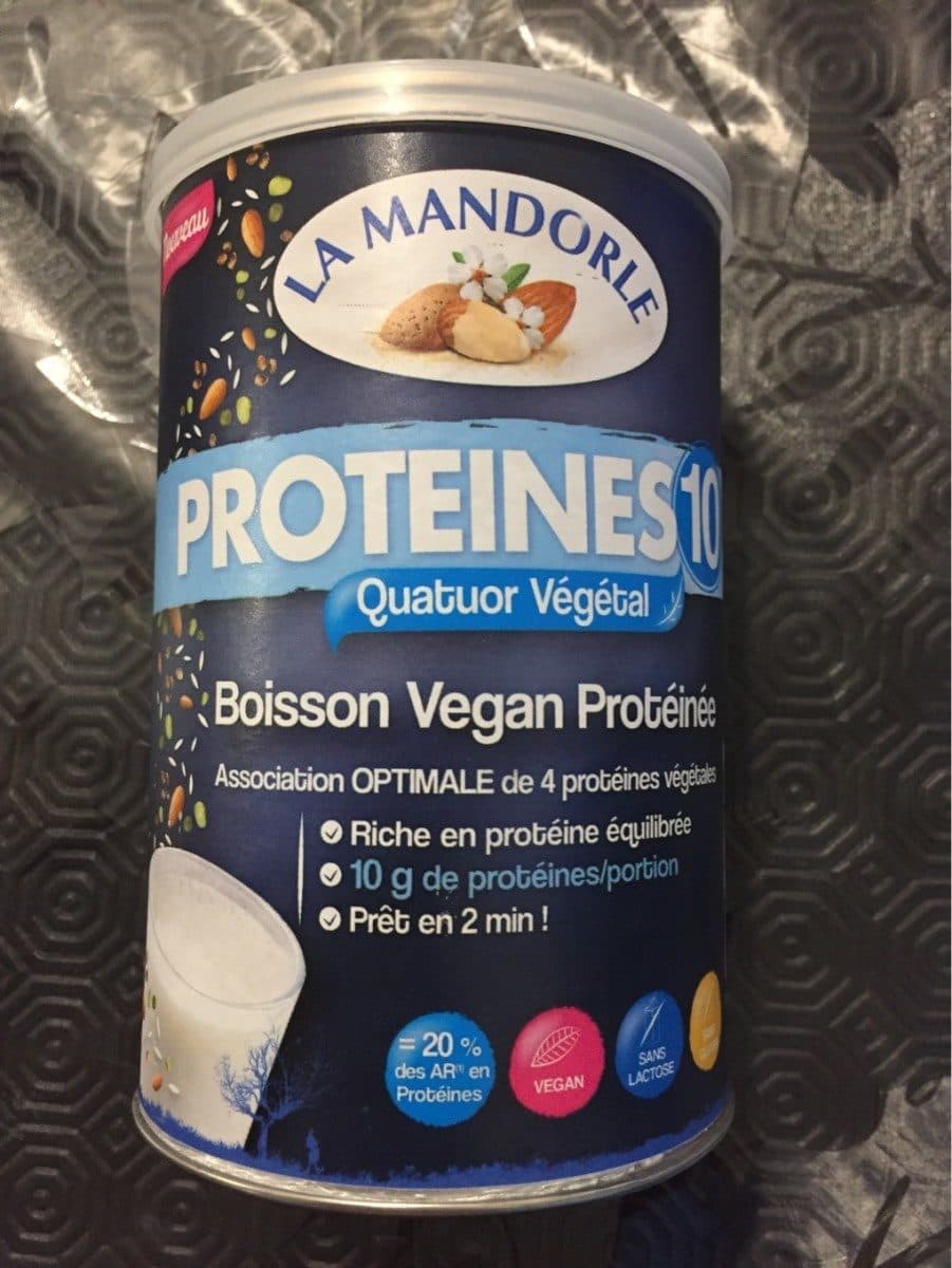 La Mandorle Proteines 10 quatuor vegetal packshot