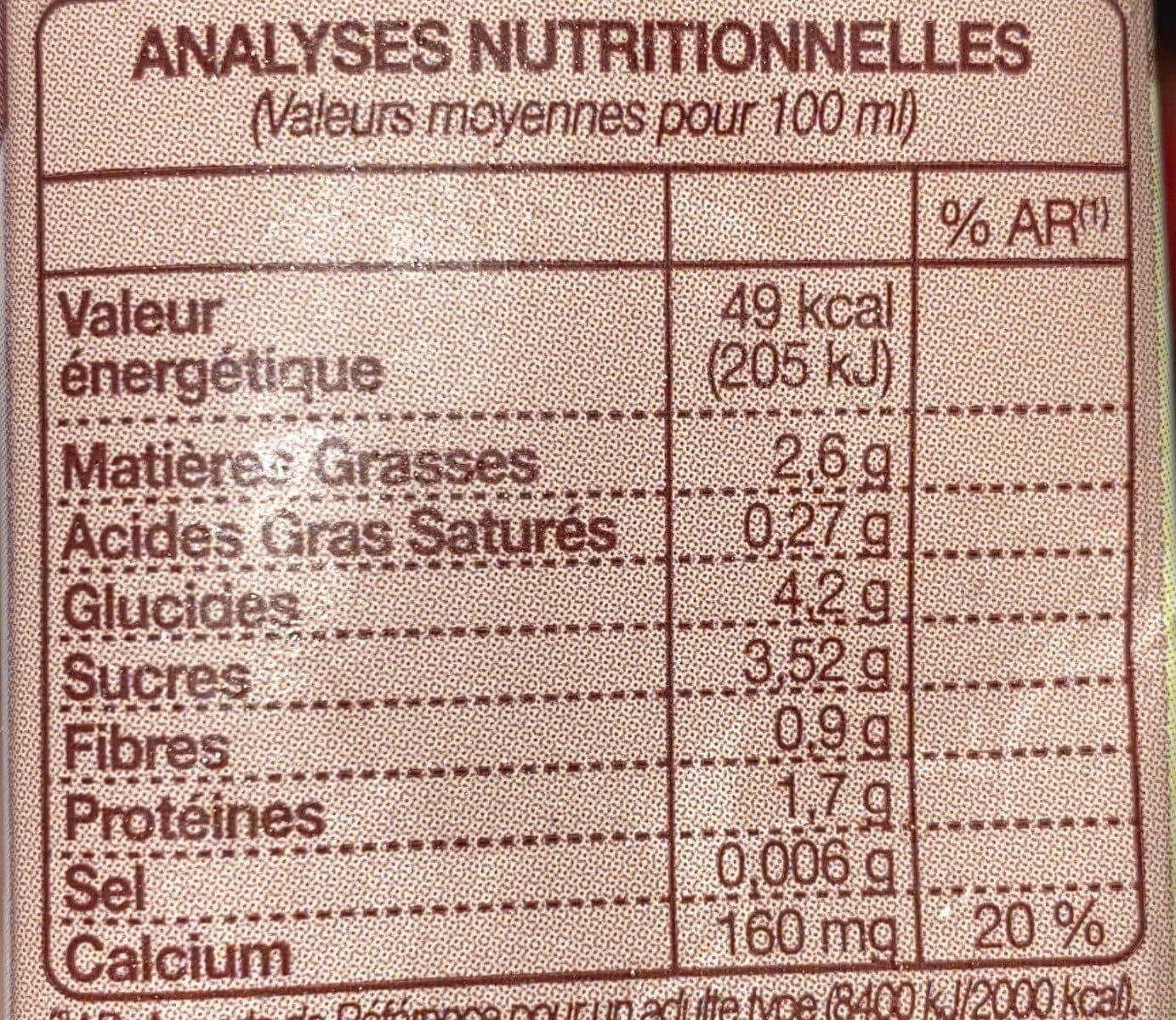 La mandorle Lait D'amande Chocolat packshot