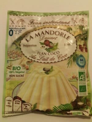 La Mandorle Flan coco packshot