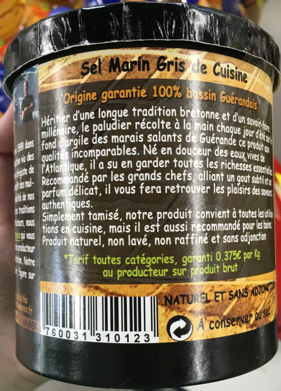 TradySel Gros sel de Guérande packshot