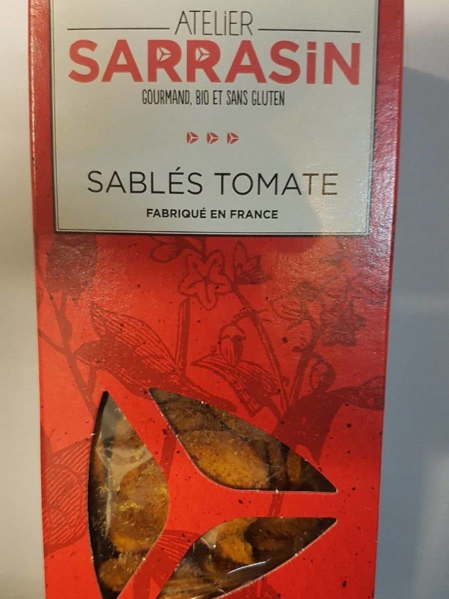 La pateliere Biscuit Sablé Sarrasin Tomate packshot