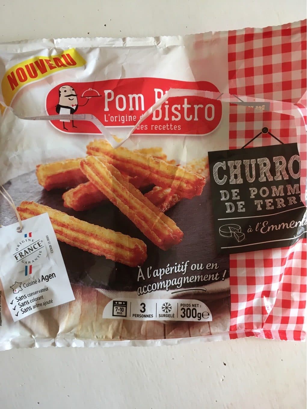 Pom Bistro Churros de pomme de terre packshot