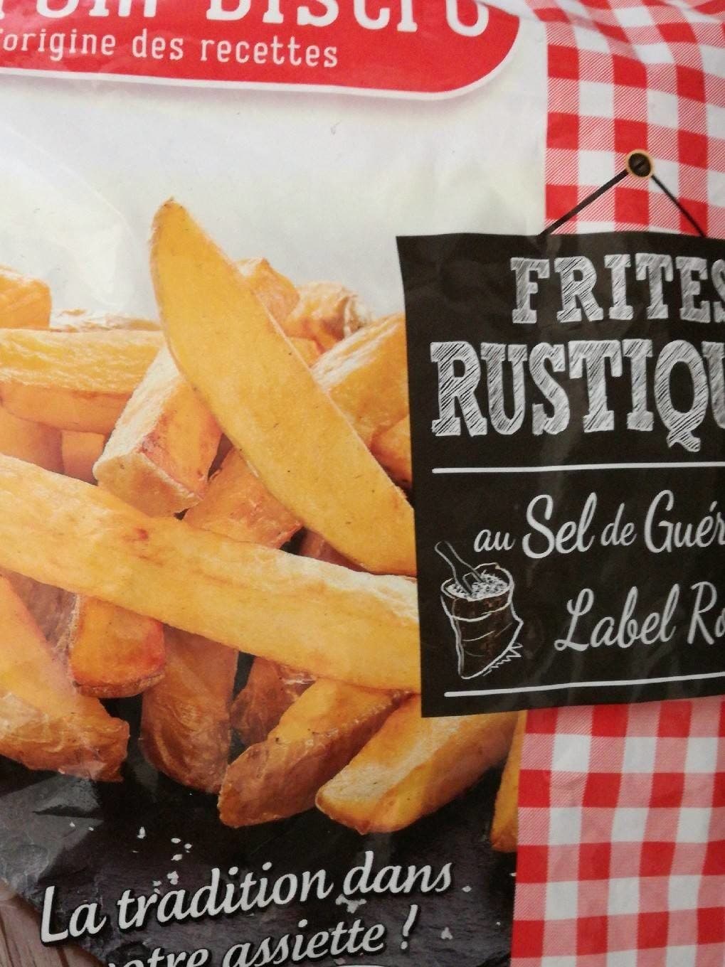 Pom Bistro Frites rustiques au sel de guérande packshot