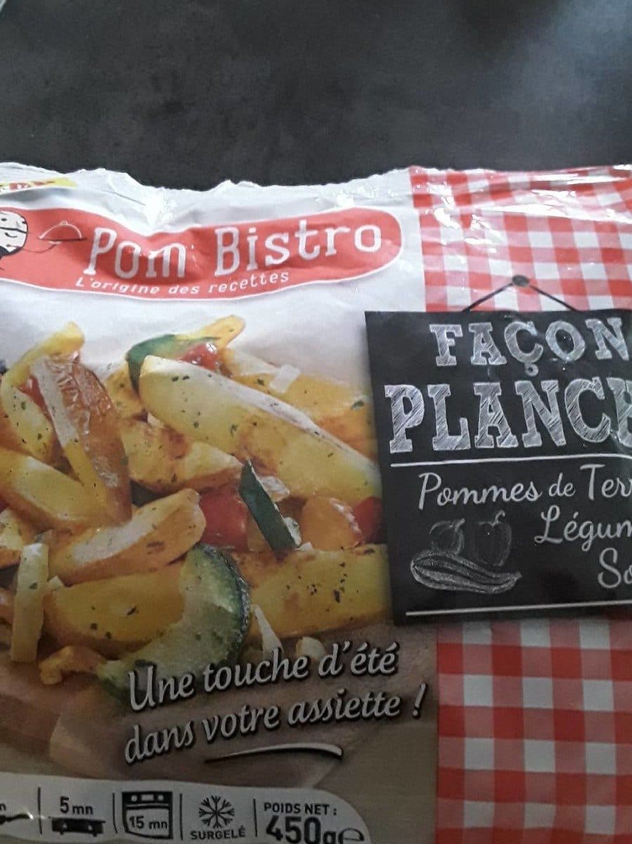 Pom Bistro Pom bistro façon plancha packshot