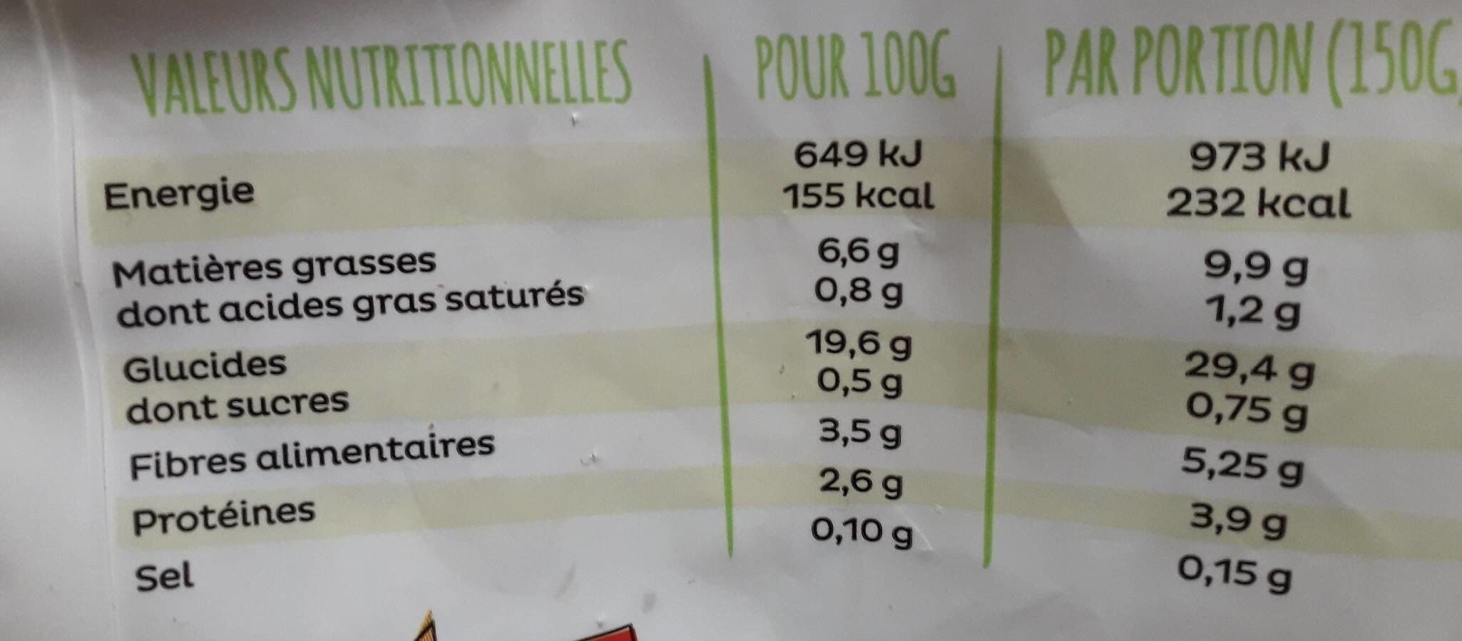 yummy Frites du bistrot Bio à l'huile de tournesol packshot