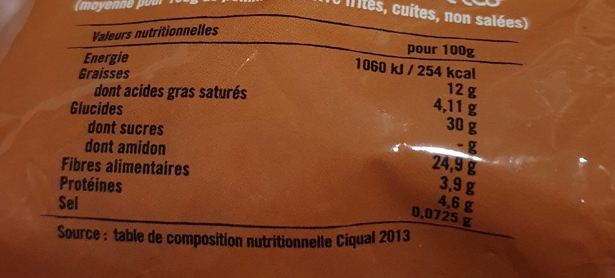 Open Food Facts Pommes De Terrre Priméale, Blanches Frite Et Purée packshot