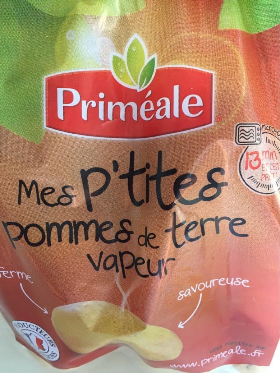 Priméale Mes petites pommes de terre vapeur packshot