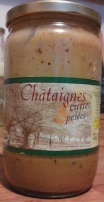 Open Food Facts Châtaignes cuites pelées packshot