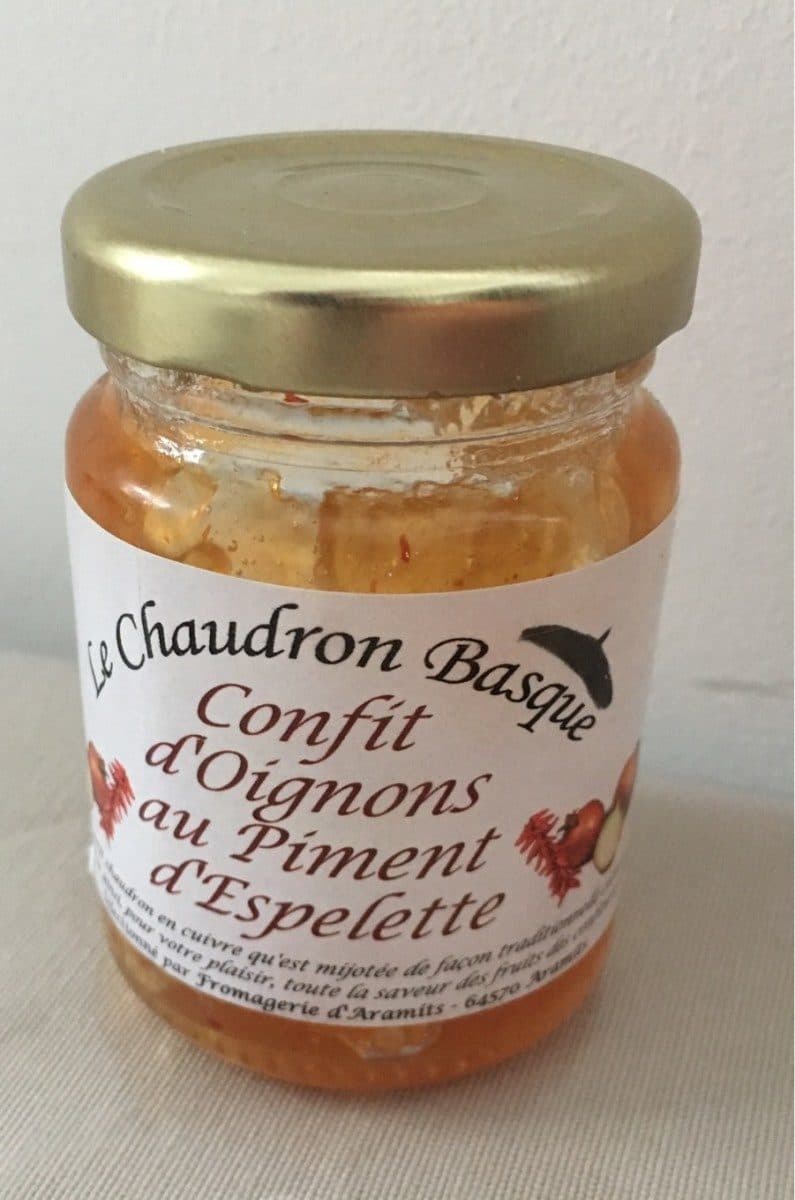 Le Chaudron Basque Confit d'oignons au piment d'Espelette packshot