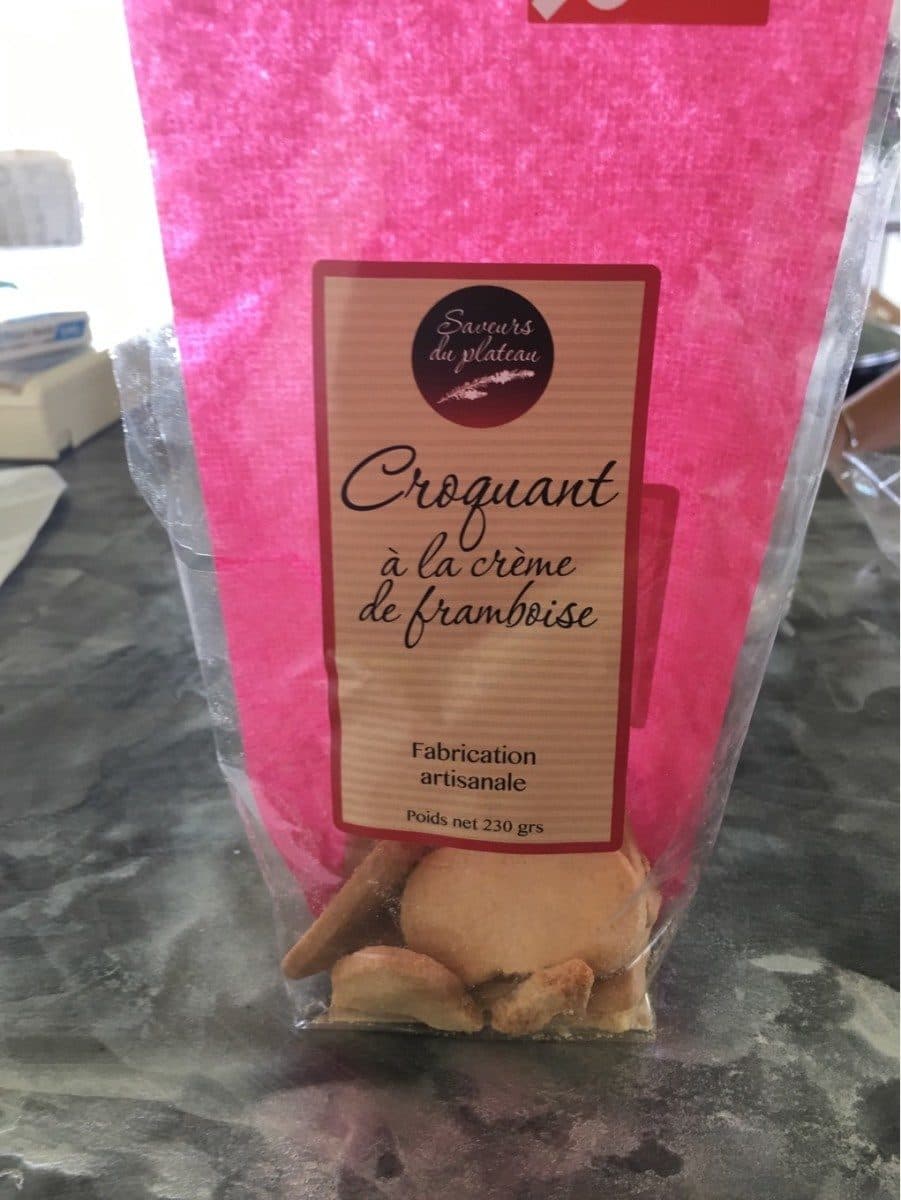 Open Food Facts Croquant Saveur Framboise packshot