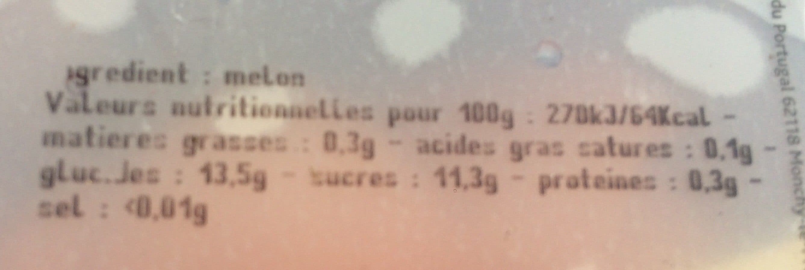 Open Food Facts Melon packshot