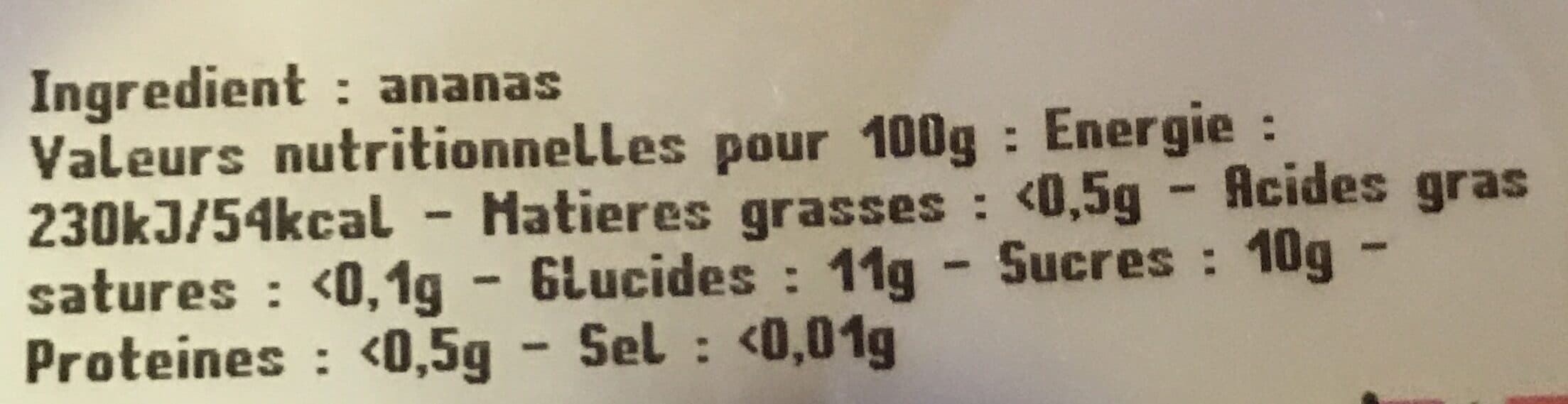 Vivert Fraich Ananas en tranches frais, 350g packshot
