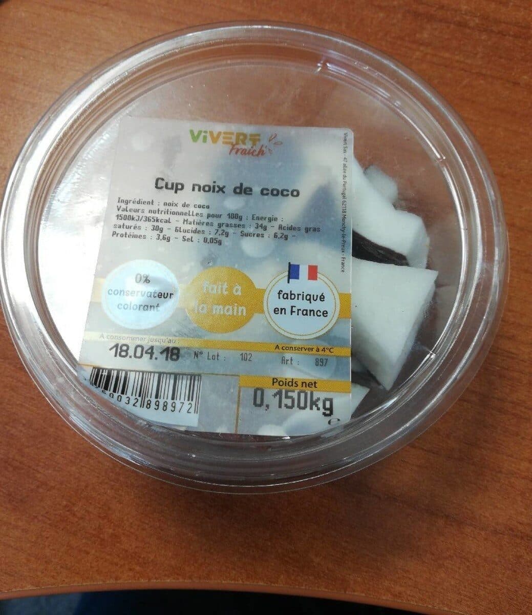 Open Food Facts Cup noix de coco packshot