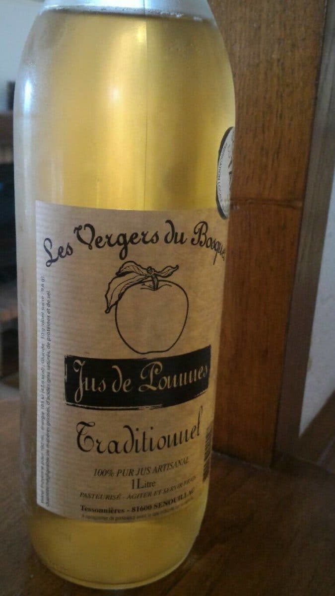 Les Vergers du Bosquet Jus de pommes packshot