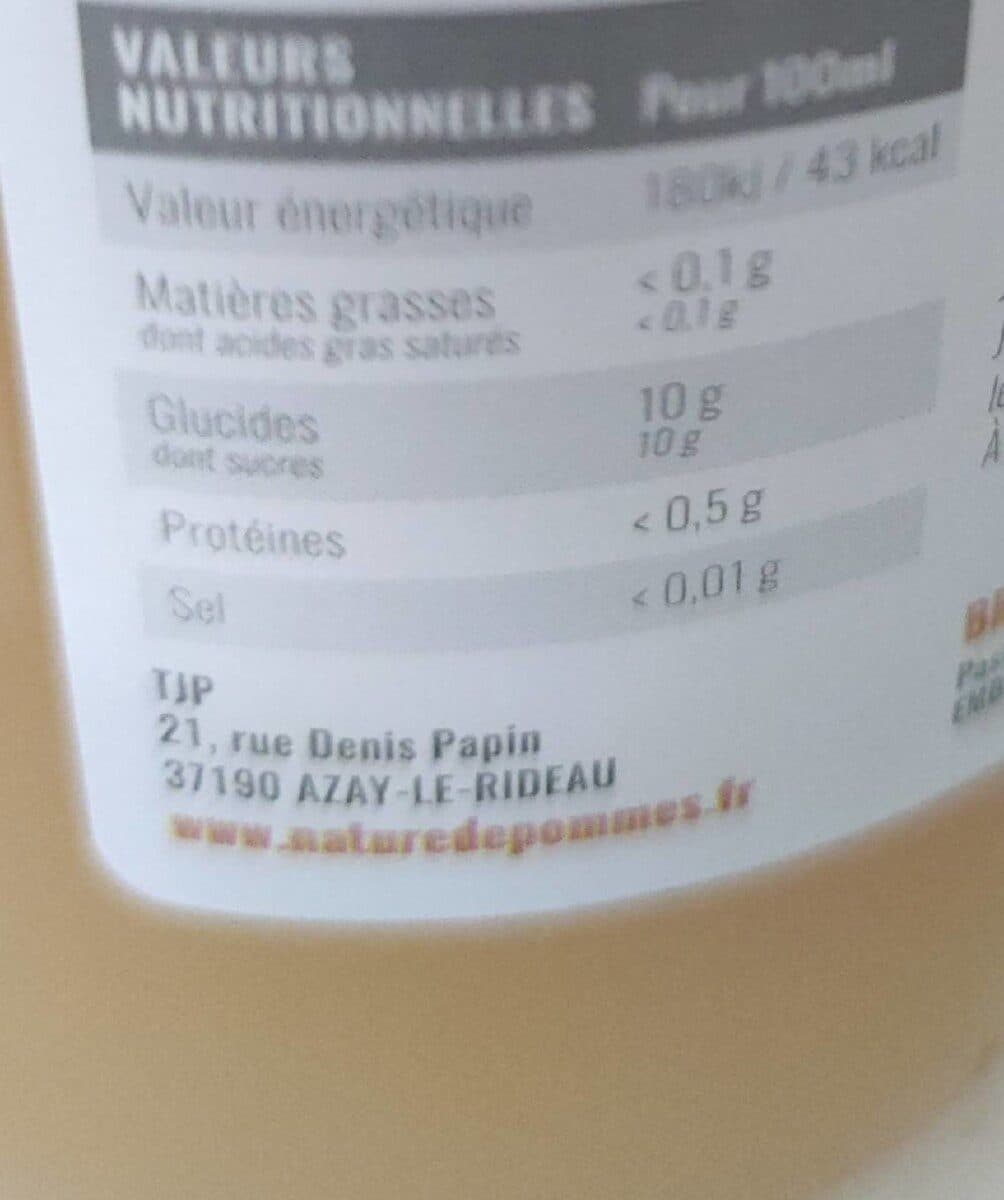 Open Food Facts Nature de pommes Braeburn packshot