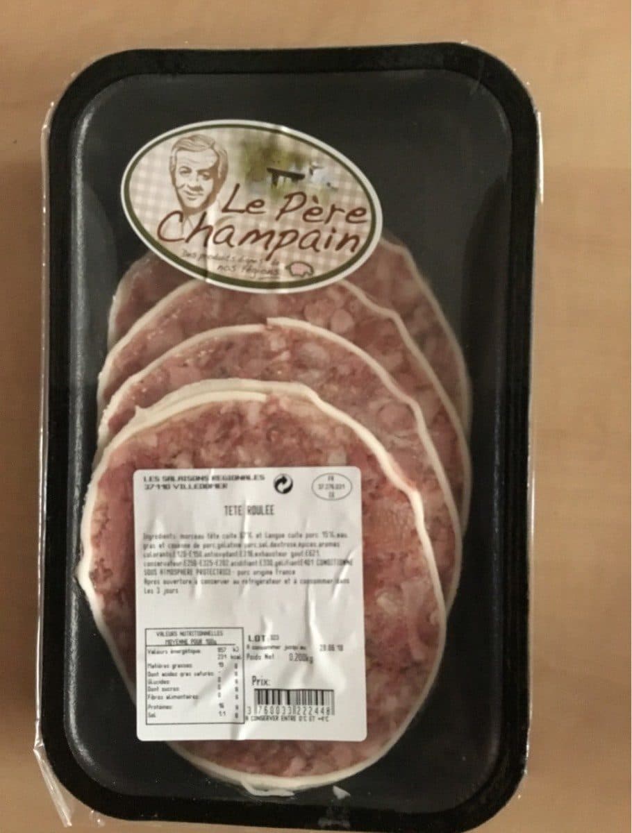 Open Food Facts Tête roulée packshot