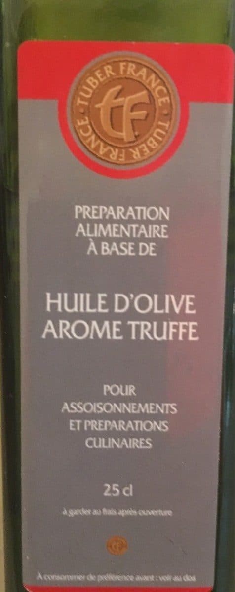 Open Food Facts Huile d'olive arome truffe packshot