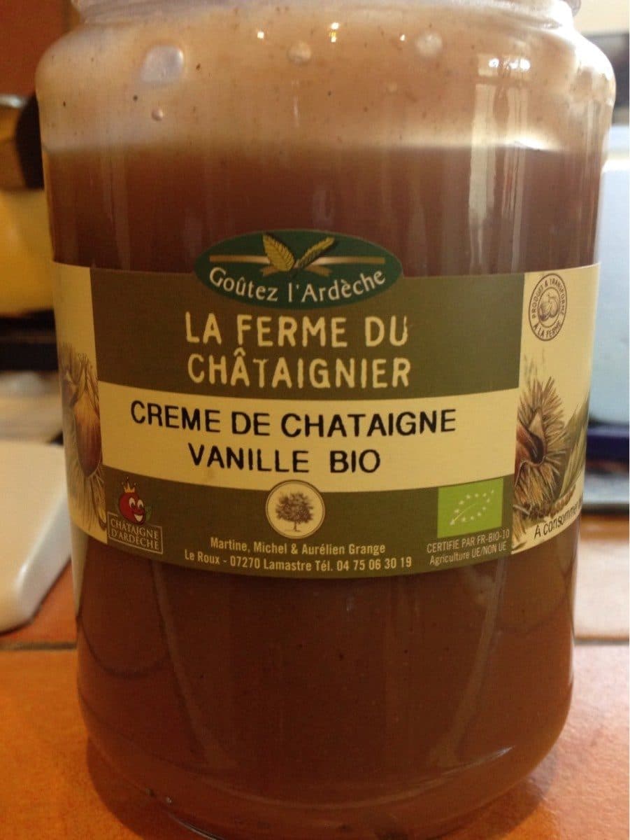 La Ferme du Châtaignier Creme de chataigne packshot
