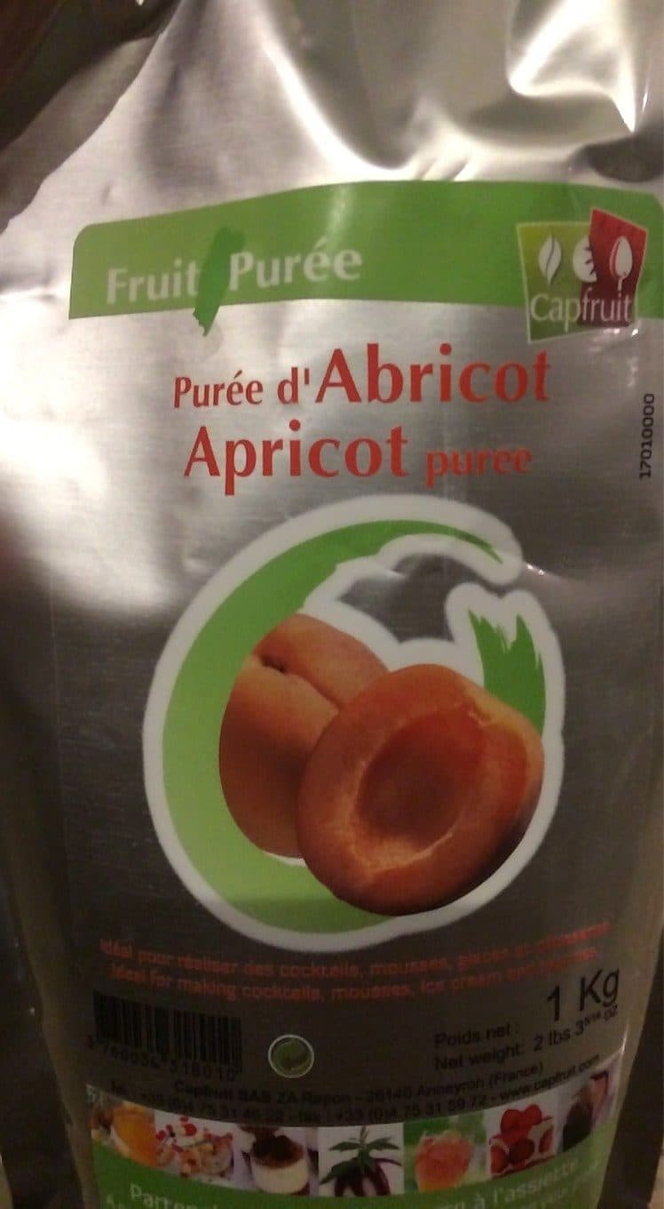 Capfruit Puree d'abricot packshot