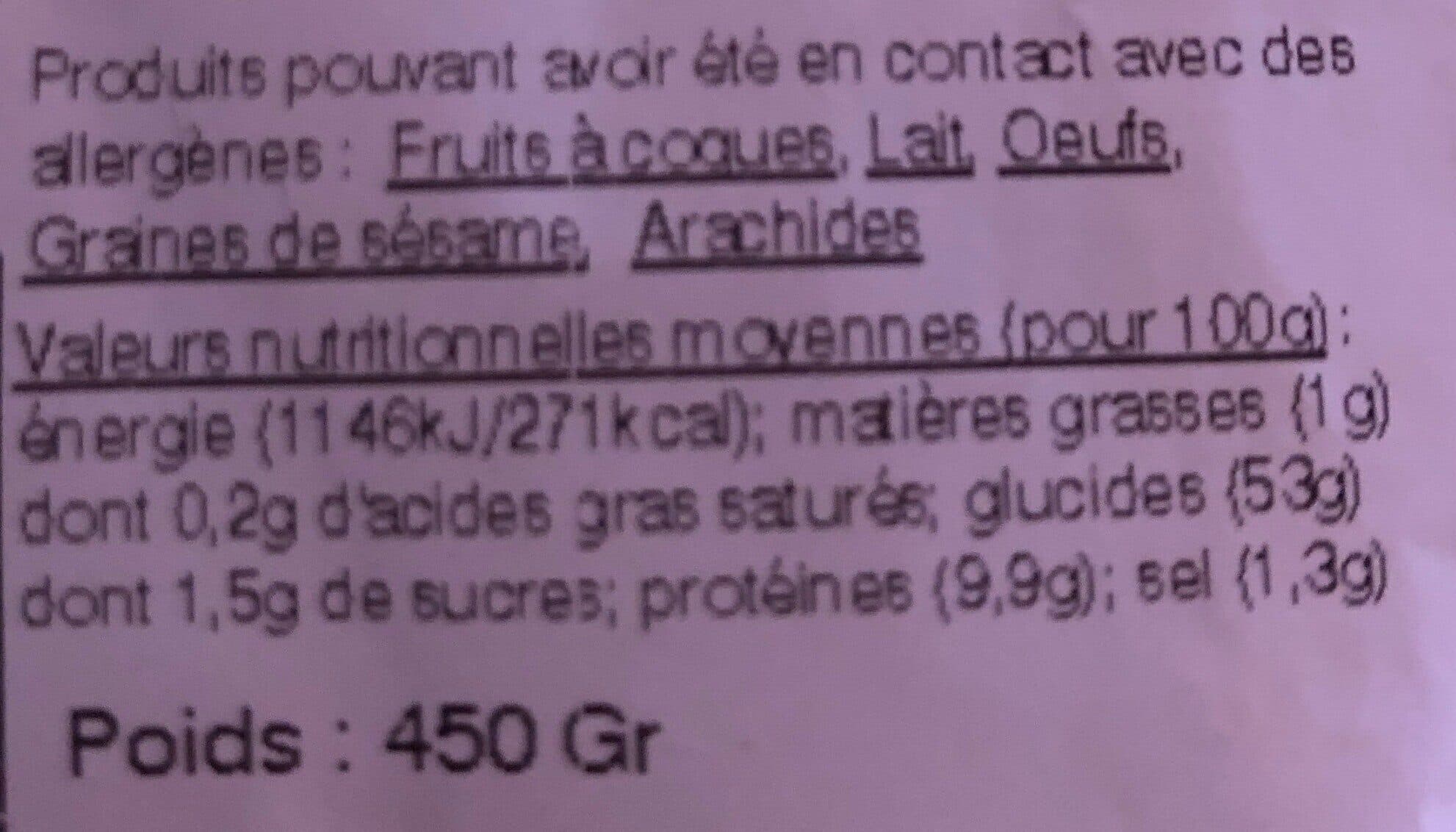 Canevet Pain complet packshot