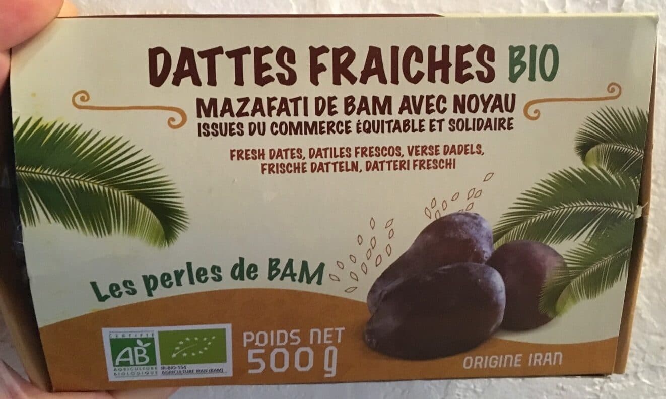 AgroBioDrôm Dattes fraiches packshot