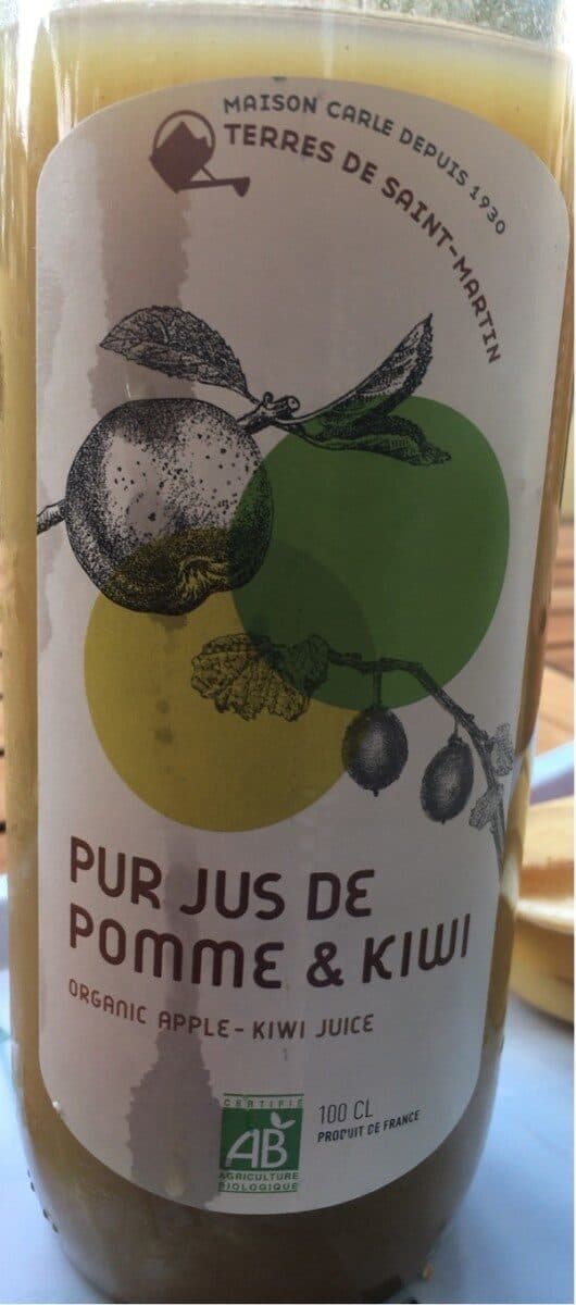 Open Food Facts Pur jus de pomme & kiwi packshot