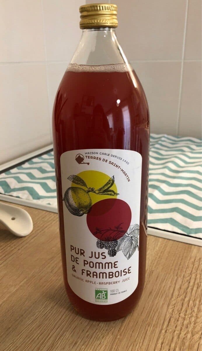Open Food Facts Pur Jus de Pomme & Framboise packshot