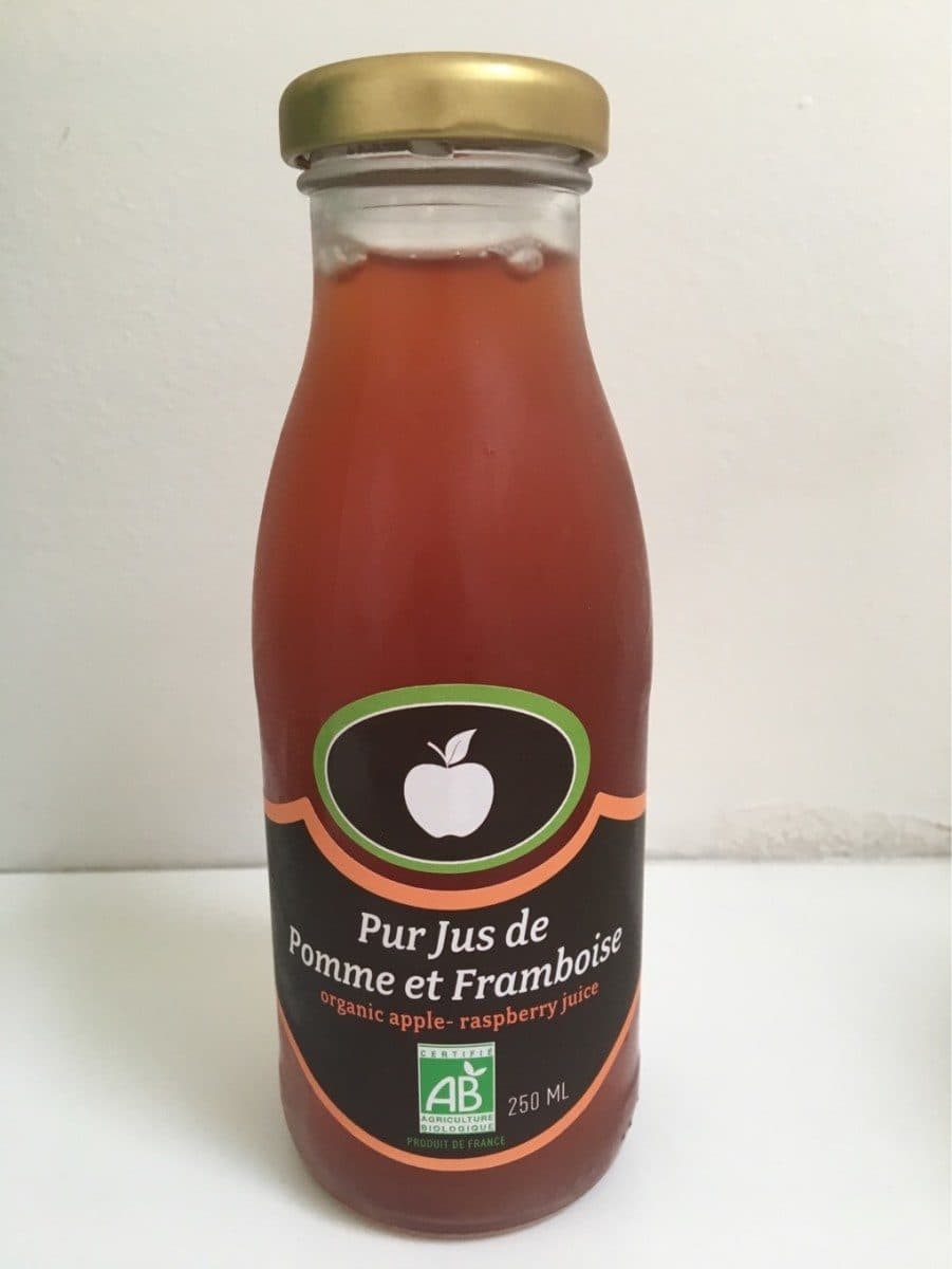 Open Food Facts Pur jus de Pomme et Framboise packshot