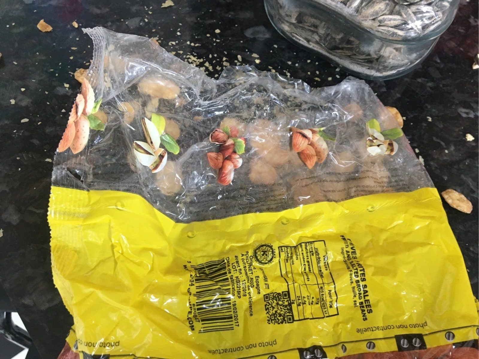 Open Food Facts Fèves fries packshot