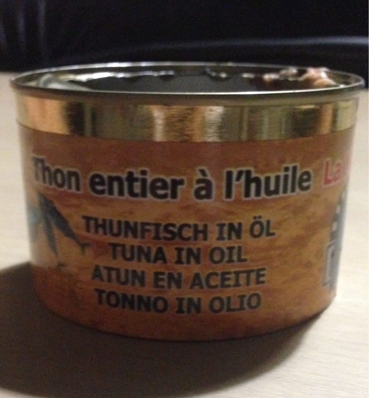 La Marsa Thon entier à l'huile packshot