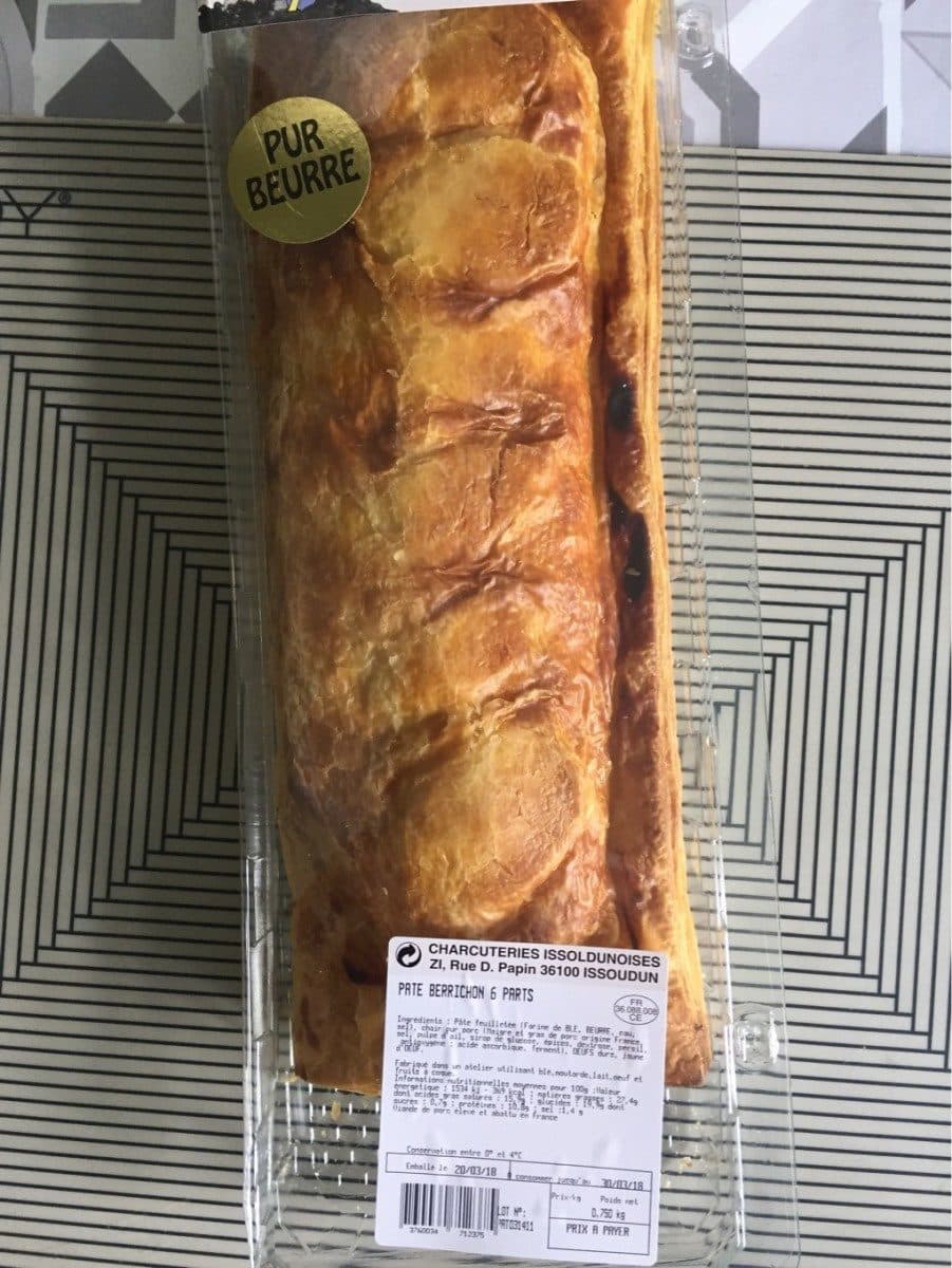 Open Food Facts Paté Berrichon packshot