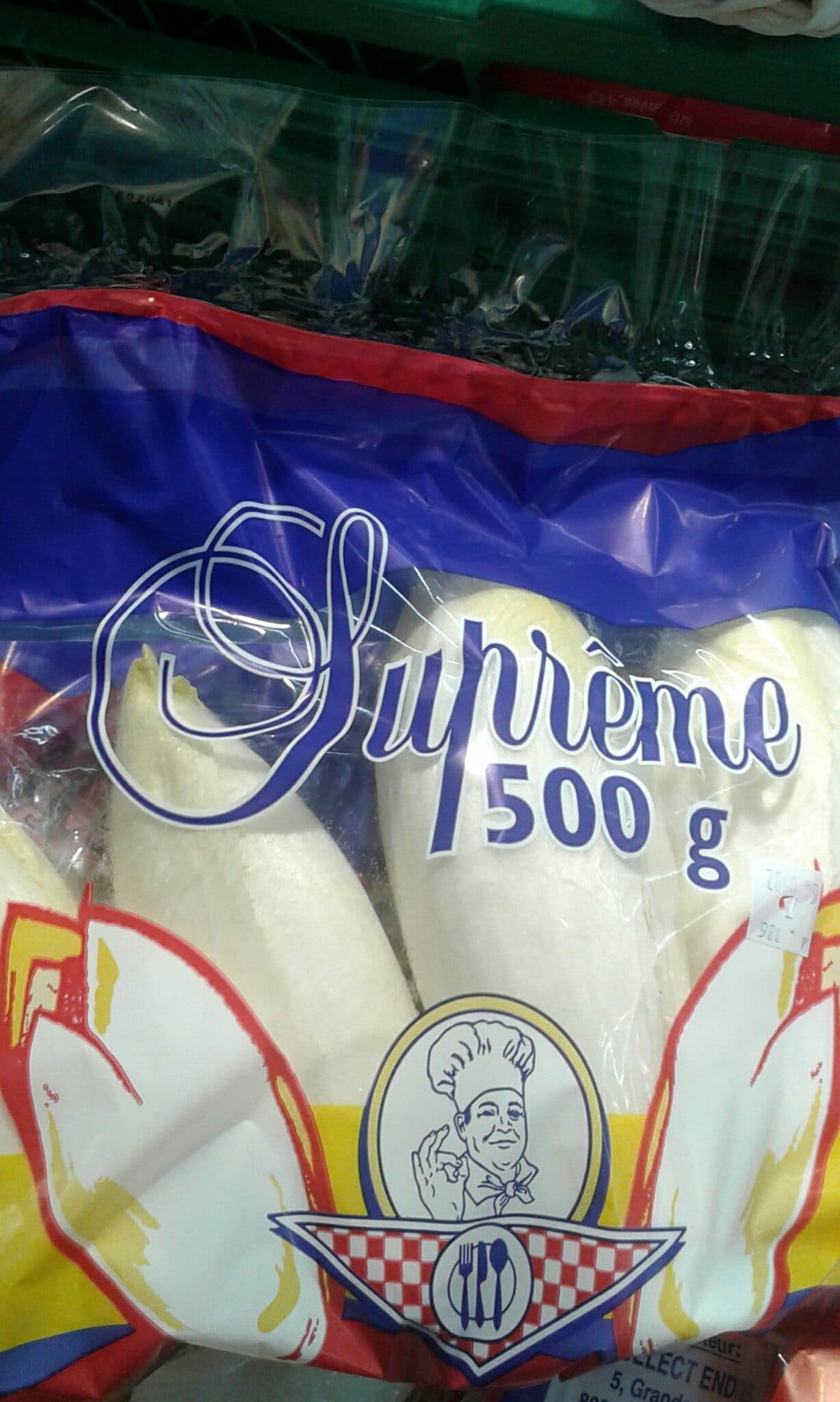 suprême endives packshot