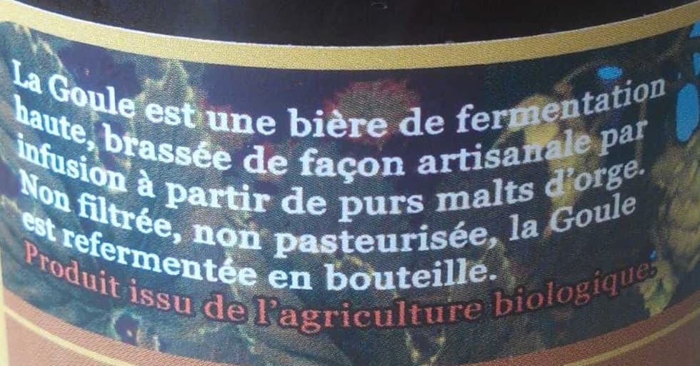 La Goule La Goule Bio packshot