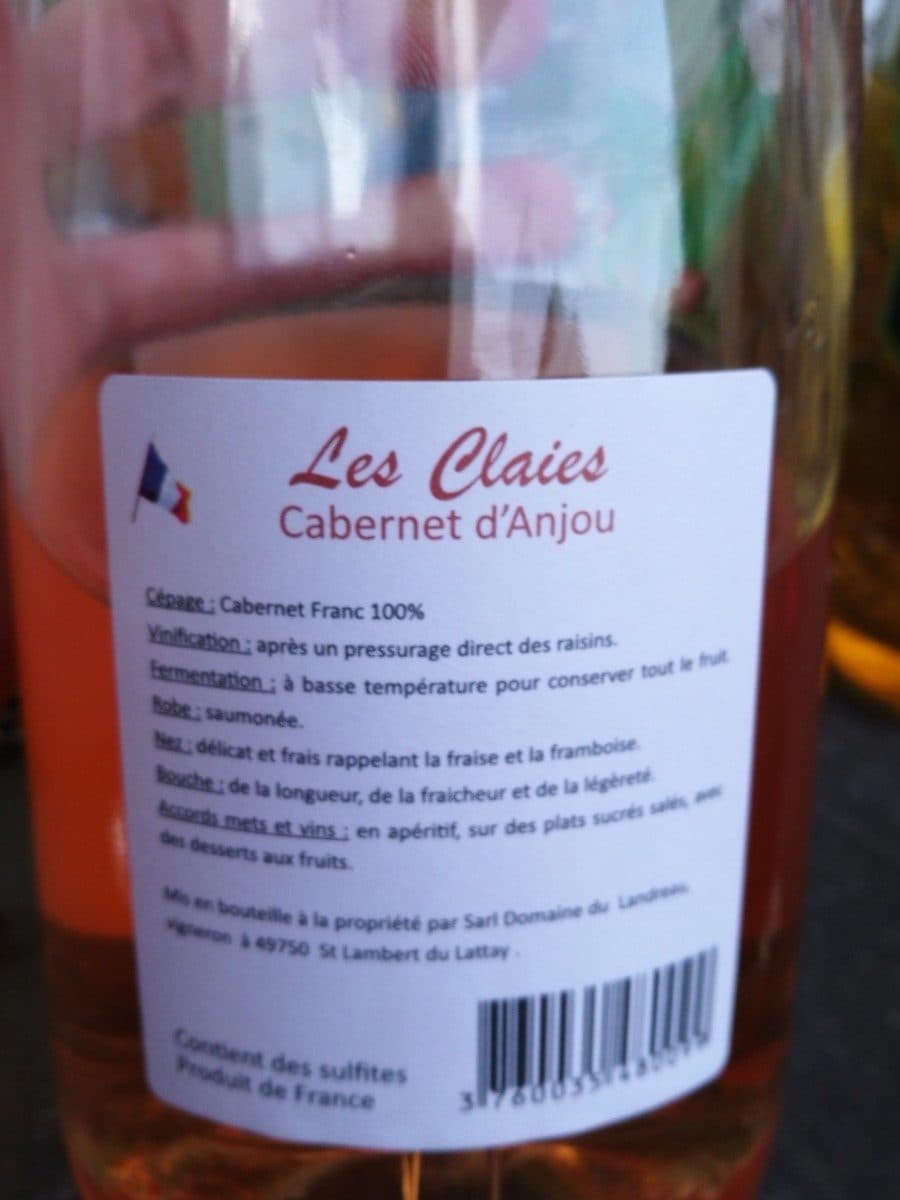 Open Food Facts Cabernet d'Anjou packshot