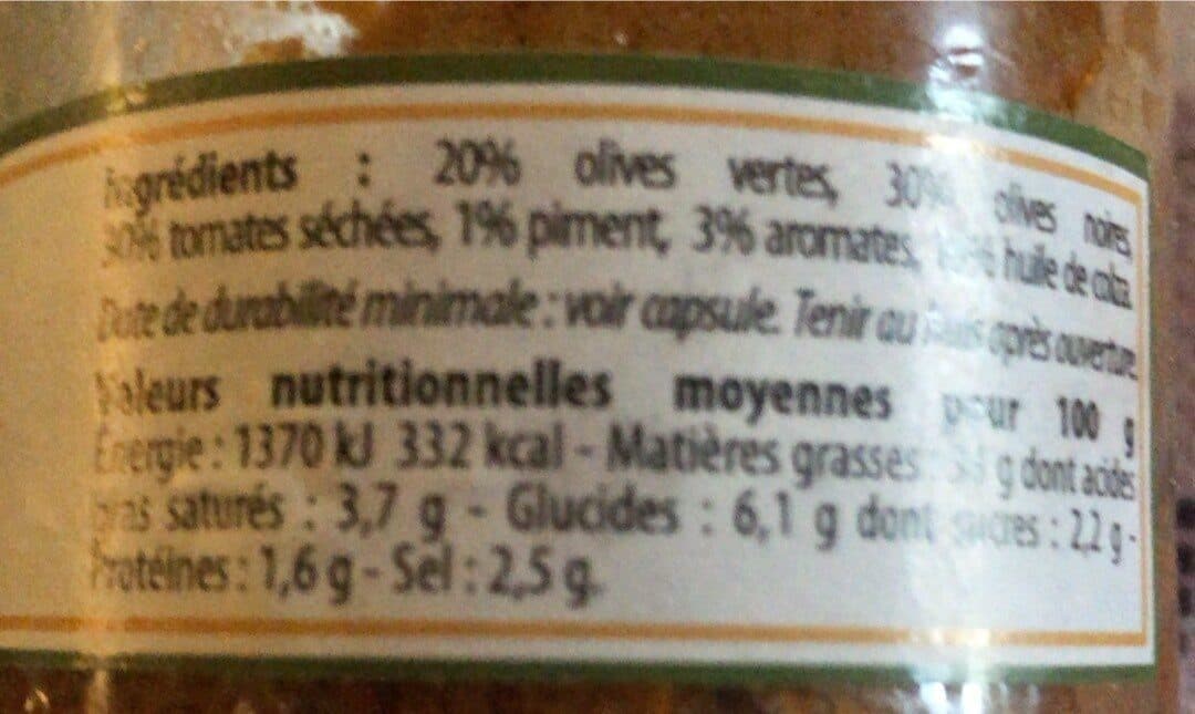 Open Food Facts Panache provencal packshot